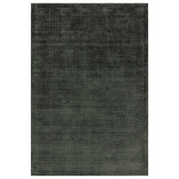 Rug Aston plain dark green olive green 120x170 c
