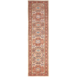 Kazak Fine 78x286 Cm Kazak Fine, Pakistan, Hand-carded Wool,