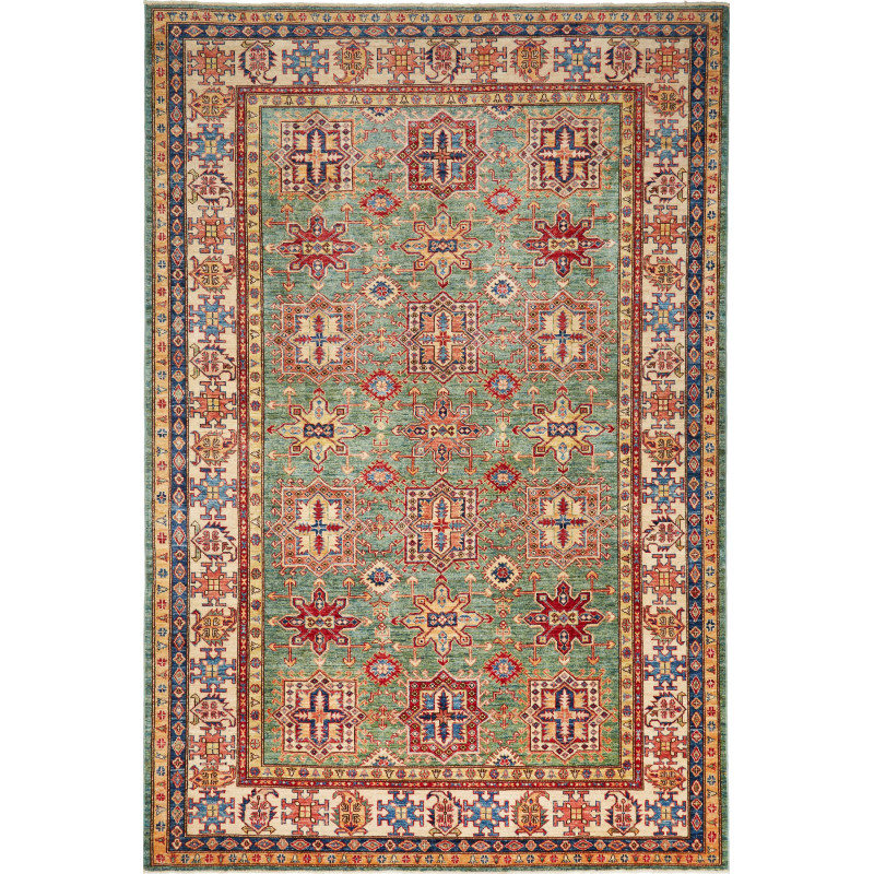 Kazak Fine 207x306 Cm Kazak Fine Pakistan Hand-carded Wool