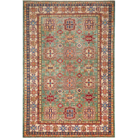 Kazak Fine 207x306 Cm Kazak Fine Pakistan Hand-carded Wool