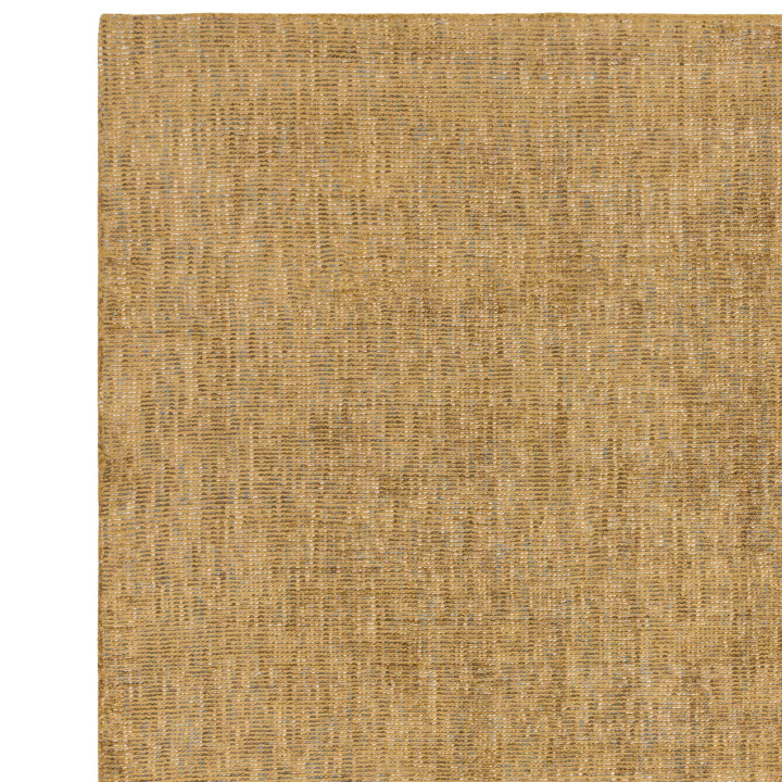 Rug Aston plain golden yellow ochre amber 160x23
