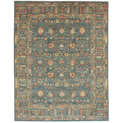 Rug Ziegler Fine Pakistan 240x307 Petrol Blue An