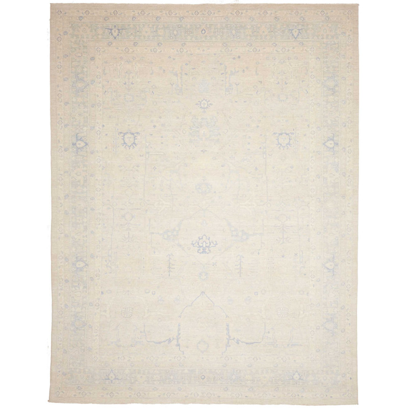 Rug Ziegler Fine Pakistan 274x359 Cream Dust Blu
