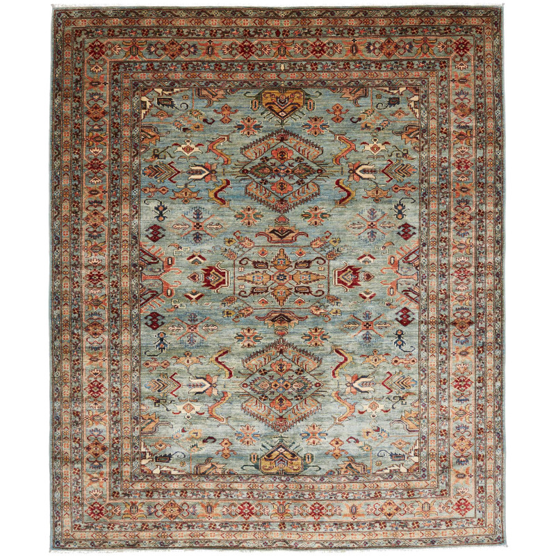 Kazak Fine 248x296 Cm Kazak Fine Pakistan Hand-carded Wool