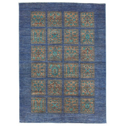 Bakhtiyar 126x175 Cm Bakhtiyar, Pakistan. Hand-carded Wool