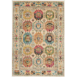 Rug Tribal Pakistan 146x213 Beige Multicolored