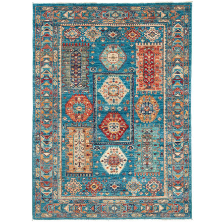 Tribal 122x166 Cm Tribal Pakistan Hand-carded Wool Cotton