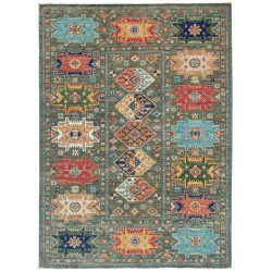 Tribal 148x197 Cm Tribal Pakistan Hand-carded Wool