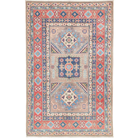 Kazak 116x182 Cm Kazak Afghanistan Hand-carded Wool Cotton