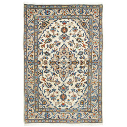 Kashan Fine 97x145 Cm Kashan Fine, Persia, Hand-carded Wool