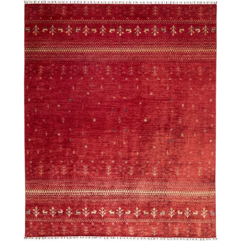 Rug Siva Pakistan 248x303 Ruby Red Of Beige