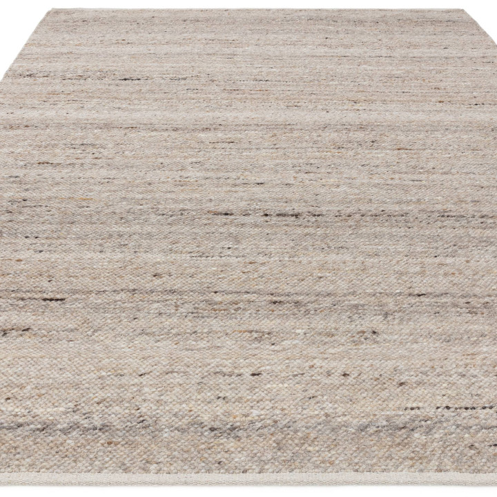 Tappeto Birkdale tinta unita beige e avorio 120x