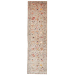 Rug Ziegler Fine Pakistan 79x296 Greige Terracot