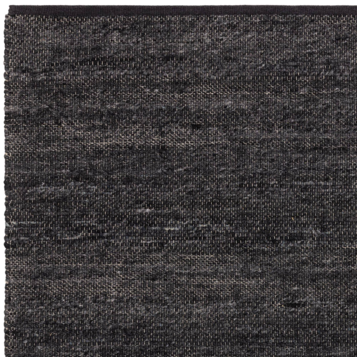 Rug Birkdale plain dark blue charcoal 120x170 cm