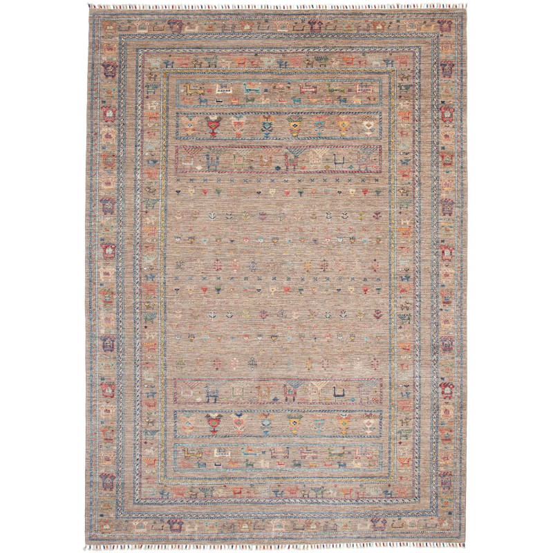 Rubin 205x289 Cm Rubin, Pakistan, Hand-carded Wool, Cotton,