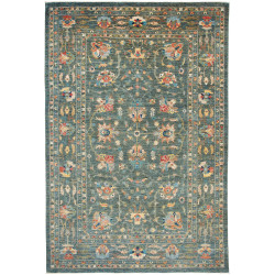 Rug Ziegler Fine Pakistan 203x301 Petrol Blue Ru