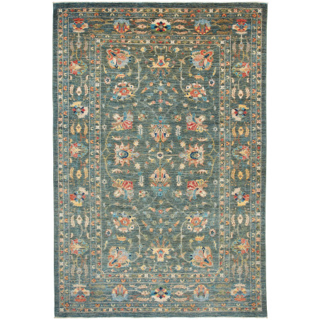 Rug Ziegler Fine Pakistan 203x301 Petrol Blue Ru