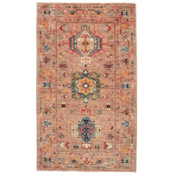 Rug Tribal Pakistan 79x135 Rosy-brown Blue