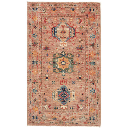 Rug Tribal Pakistan 79x135 Rosy-brown Blue