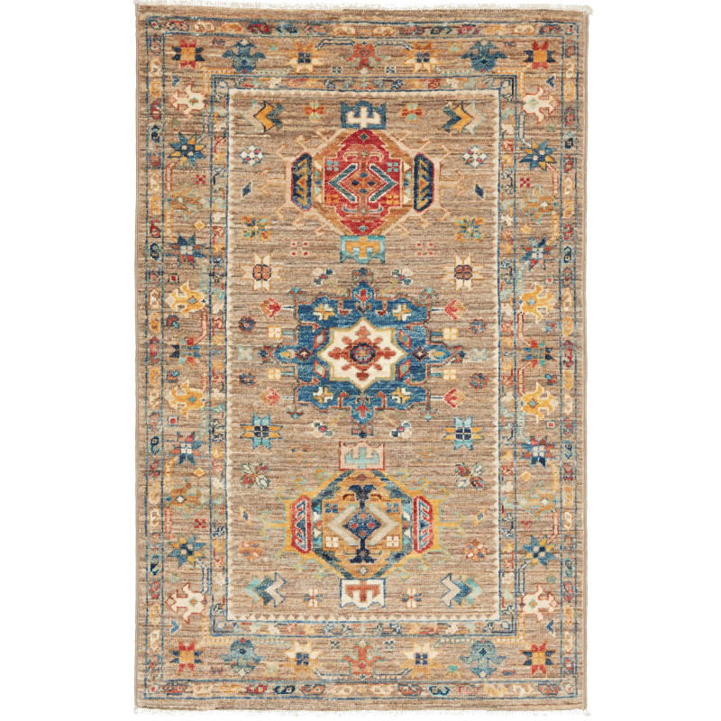 Rug Tribal Pakistan 76x117 Brown Blue