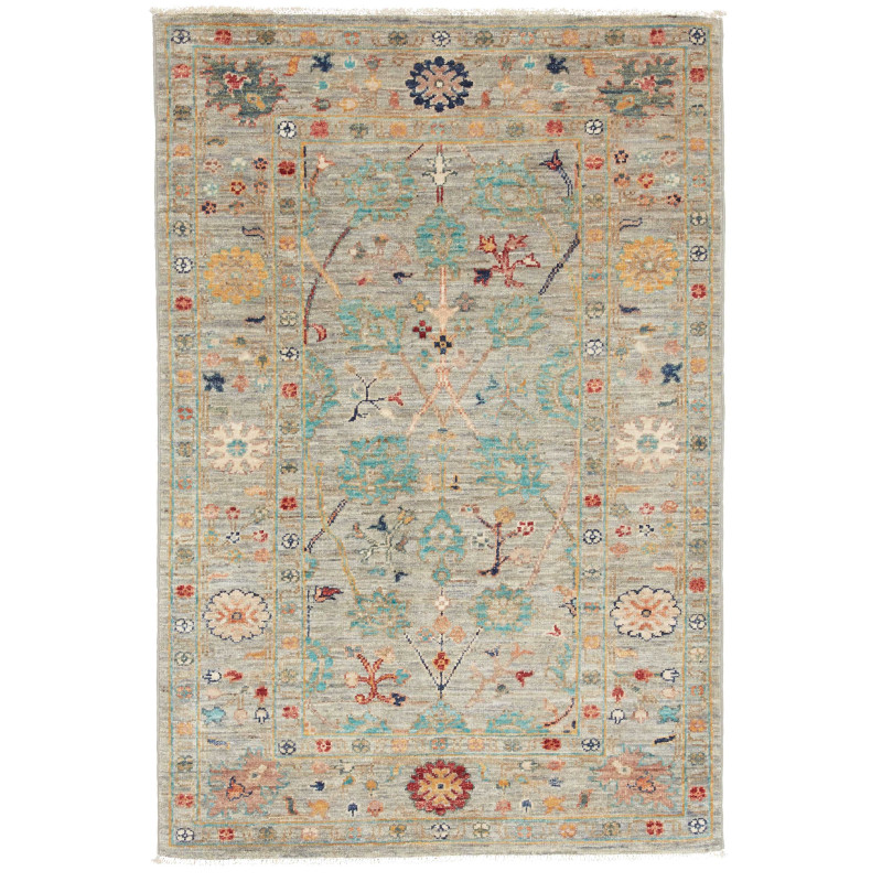 Rug Ziegler Fine Pakistan 80x119 Greyish-green T