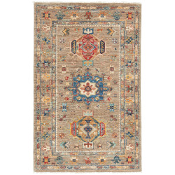Rug Tribal Pakistan 76x119 Earthy Brown Blue