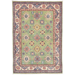 Kazak 100x149 Cm Kazak, Afghanistan, Hand-carded Wool (warp:
