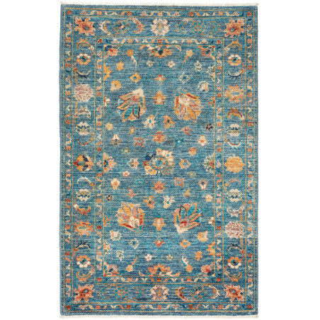 Rubin 82x128 Cm Rubin, Pakistan, Hand-carded Wool (warp: