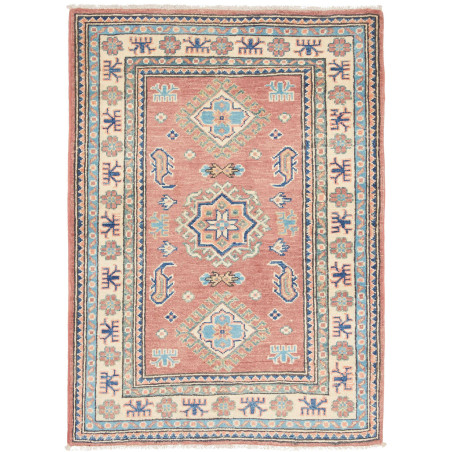 Kazak 84x118 Cm Kazak Afghanistan Hand-carded Wool (warp: