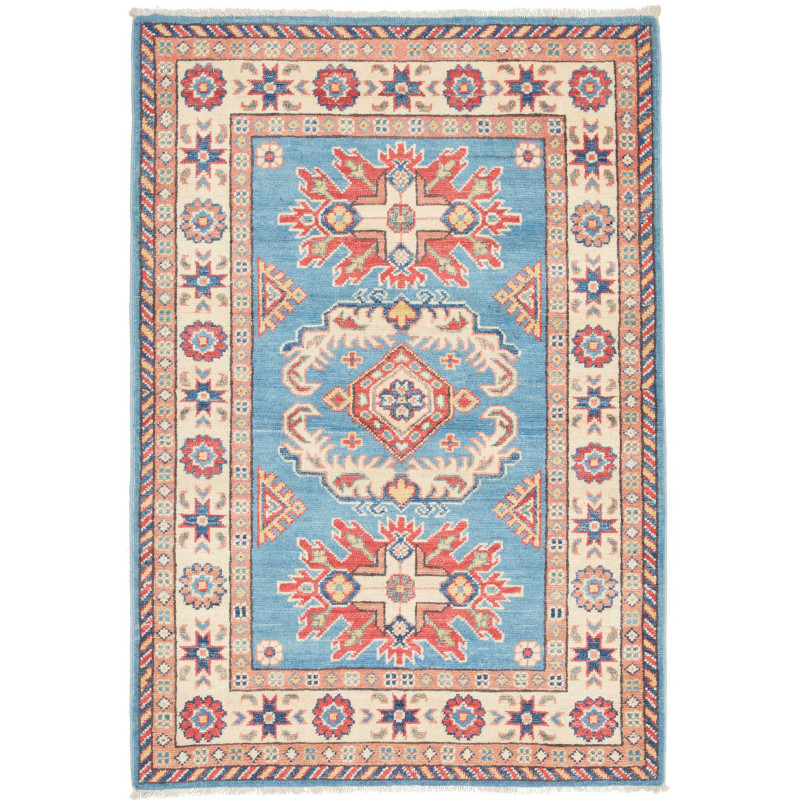 Kazak 84x122 Cm Kazak, Afghanistan, Hand-carded Wool,