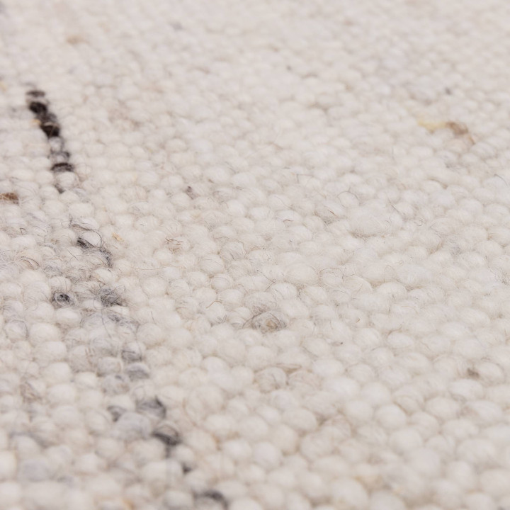 Rug Birkdale plain beige ivory light brown 200x2