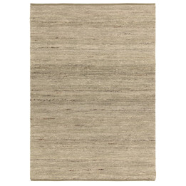 Tappeto Birkdale tinta unita verde oliva e beige