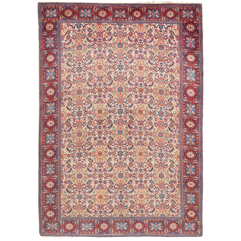 Sarough Fine 102x150 Cm Sarough, Persia, Hand-carded Wool,