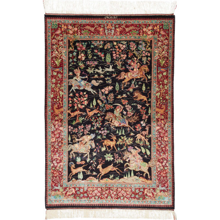 Ghom Silk 78x117 Cm Ghom Silk, Persia. 100% Silk,