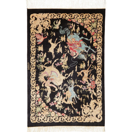 Ghom Silk 60x91 Cm Ghom Silk, Persia