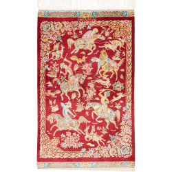 Ghom Silk 60x95 Cm Ghom Silk, Persia, 100% Silk,