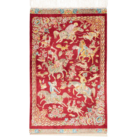 Ghom Silk 60x95 Cm Ghom Silk, Persia, 100% Silk,