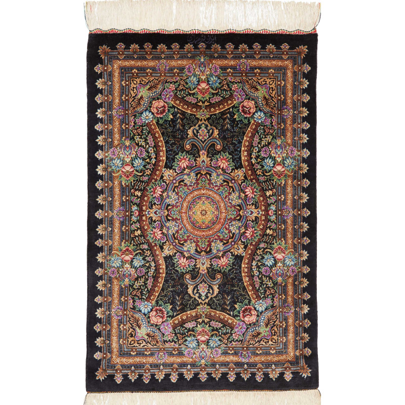 Ghom Silk 60x90 Cm Ghom Silk, Persia, 100% Silk,