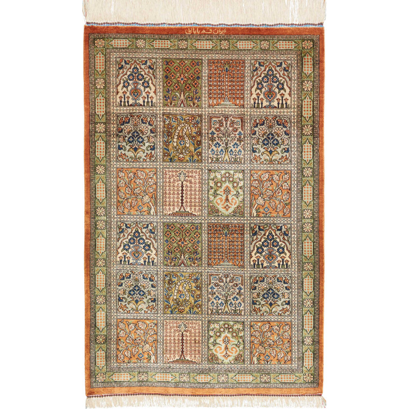Ghom Silk 60x90 Cm Ghom Silk, Persia, 100% Silk (warp: