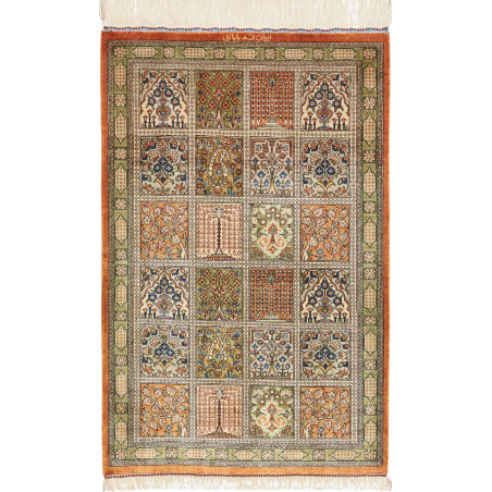 Ghom Silk 60x90 Cm Ghom Silk, Persia, 100% Silk (warp: