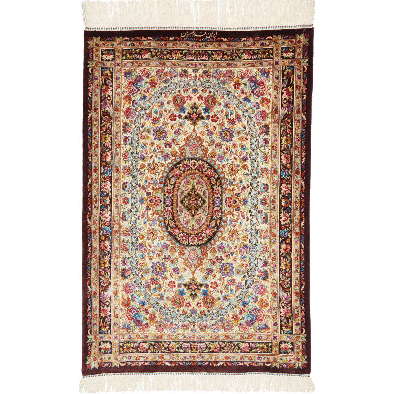 Ghom Silk 61x90 Cm Ghom Silk, Persia, 100% Silk (warp: