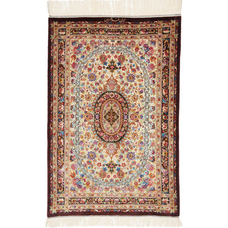 Ghom Silk 61x90 Cm Ghom Silk, Persia, 100% Silk (warp:
