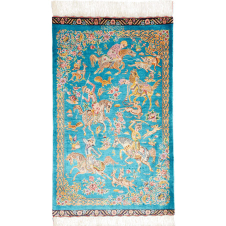 Ghom Silk 59x96 Cm Ghom Silk Persia 100% Silk (warp: Silk)