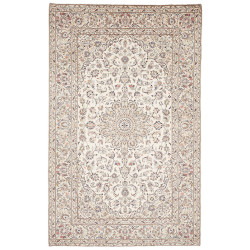 Kashan 194x306 Cm Kashan Persia Hand-carded Wool (cotton