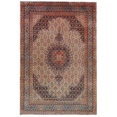 Moud 207x308 Cm Moud Persia Hand-carded Wool, Cotton Warp,