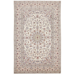 Kashan 195x300 Cm Kashan, Persia, Hand-carded Wool (cotton