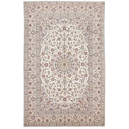 Kashan 195x300 Cm Kashan, Persia, Hand-carded Wool (cotton