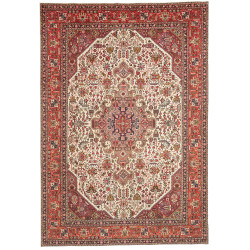 Tabriz 202x298 Cm Tabriz Persia Hand-carded Wool Cotton