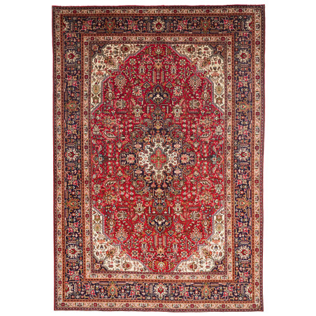 Tabriz 195x288 Cm Tabriz Persia Hand-carded Wool
