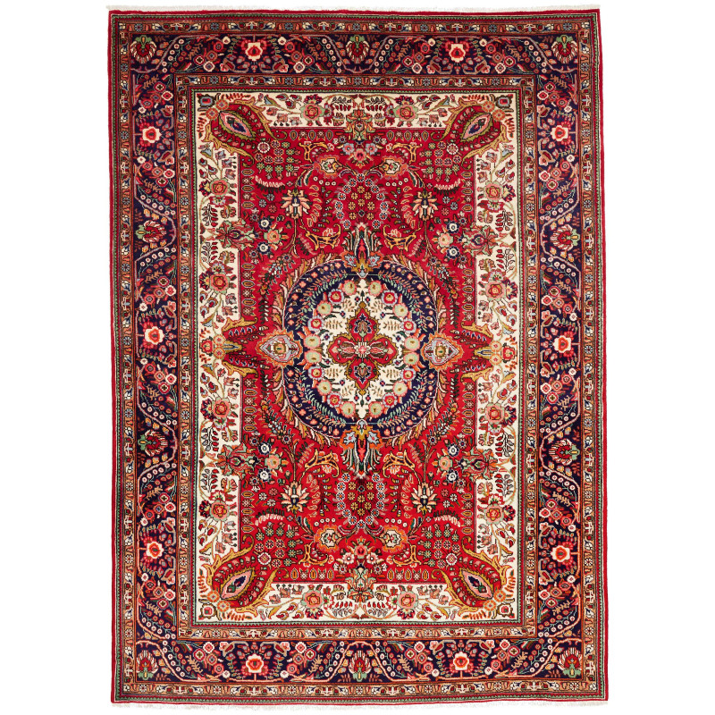 Tabriz 203x285 Cm Tabriz Persia Hand-carded Wool (warp: